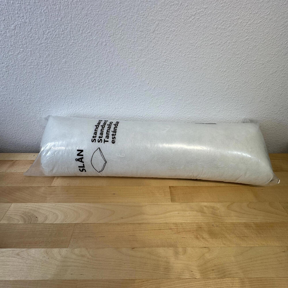 IKEA SLÅN Standard Pillow 20x26 inches Soft Lightweight‎ NEW